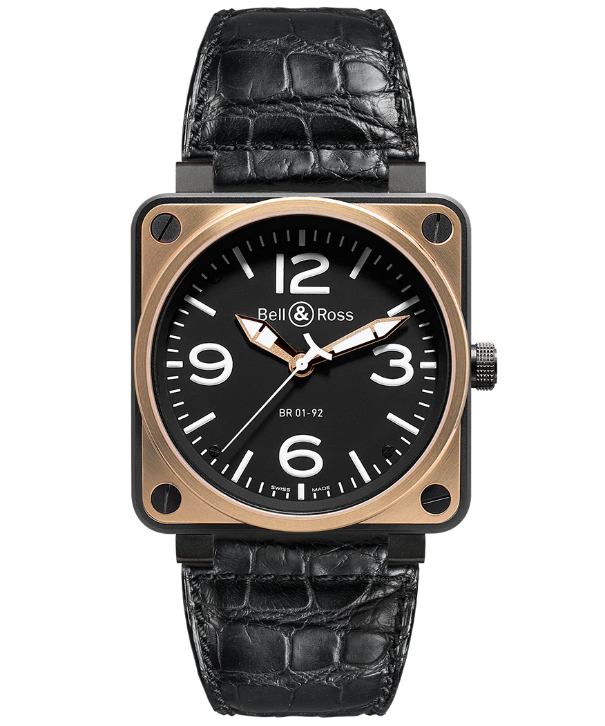 BR 01-92 ROSE GOLD & CARBON