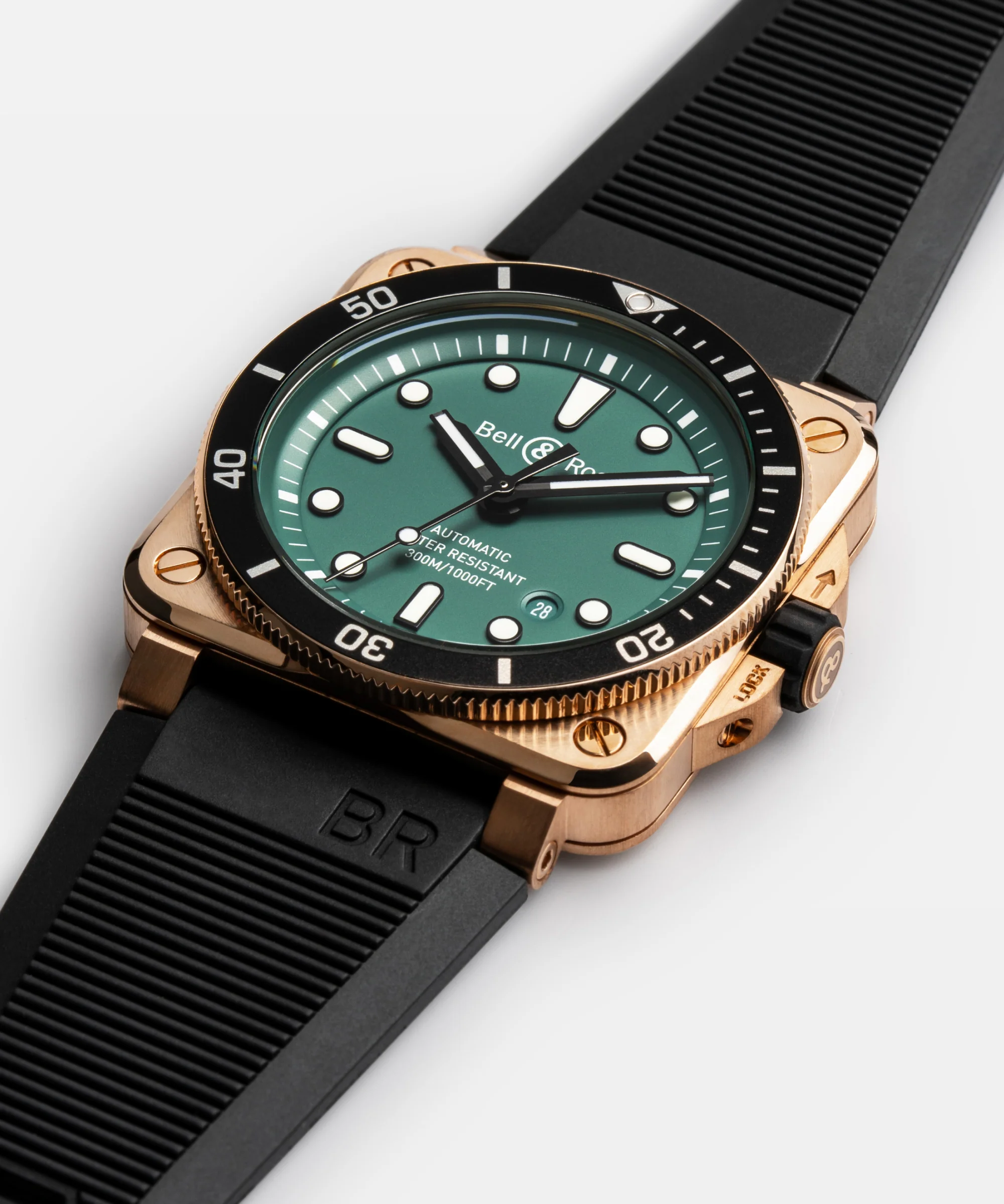 BR-03 Diver Black & Green Bronze - Image 5