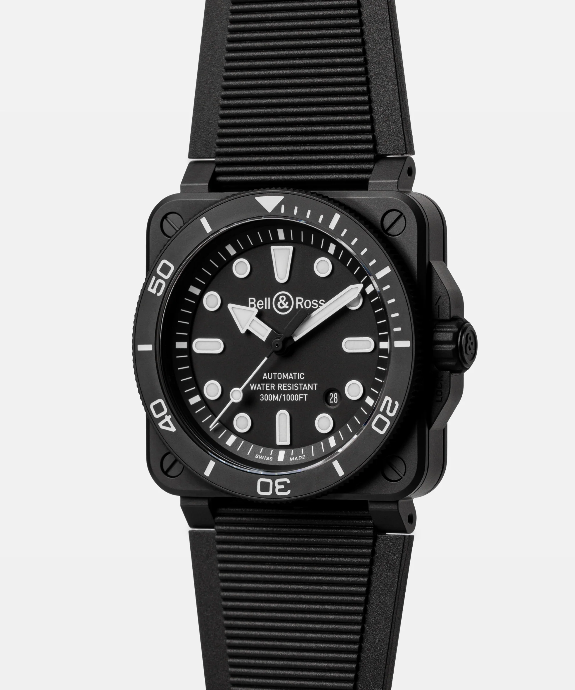 BR-03 Diver Black Matte Ceramic - Image 3