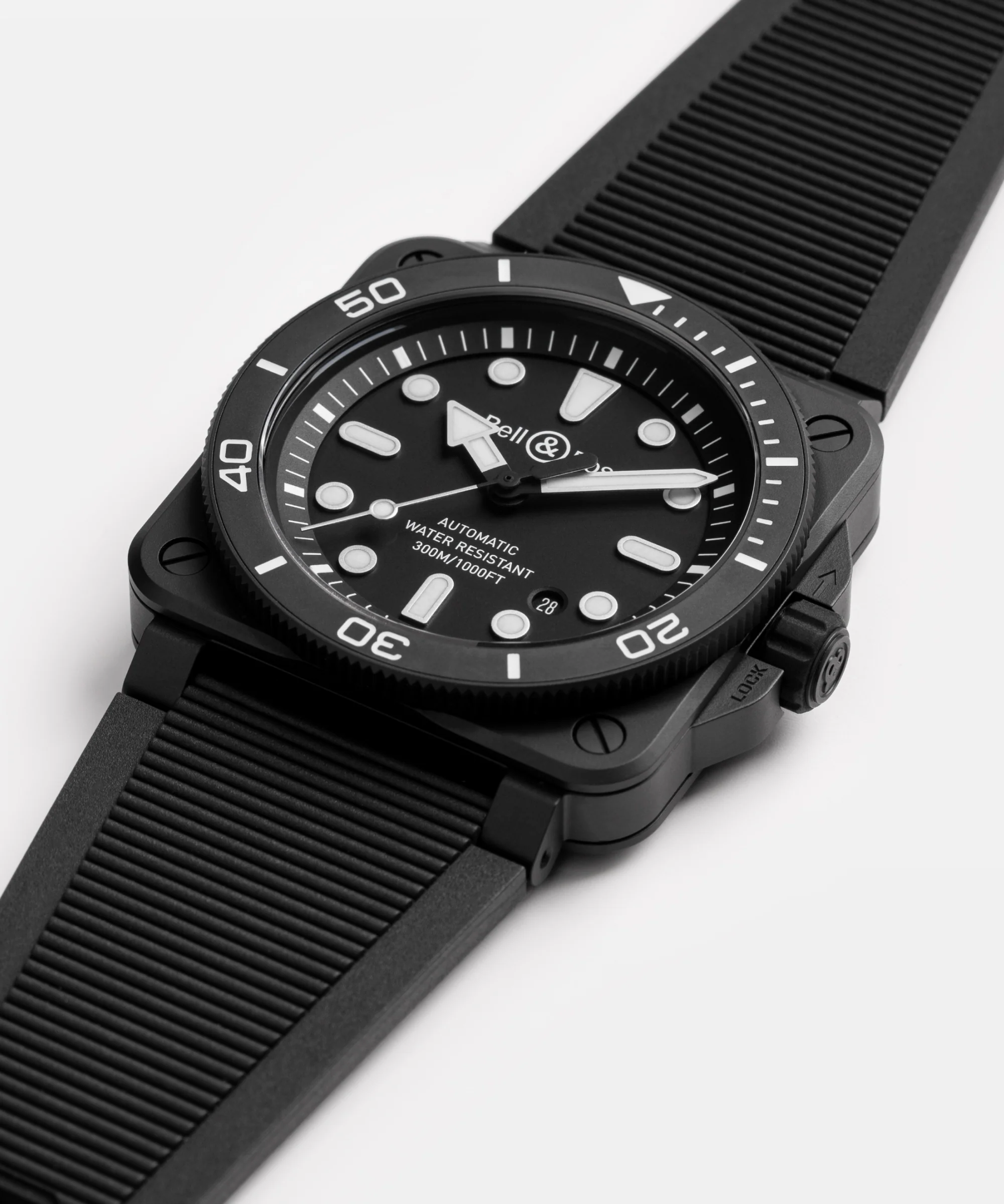 BR-03 Diver Black Matte Ceramic - Image 5