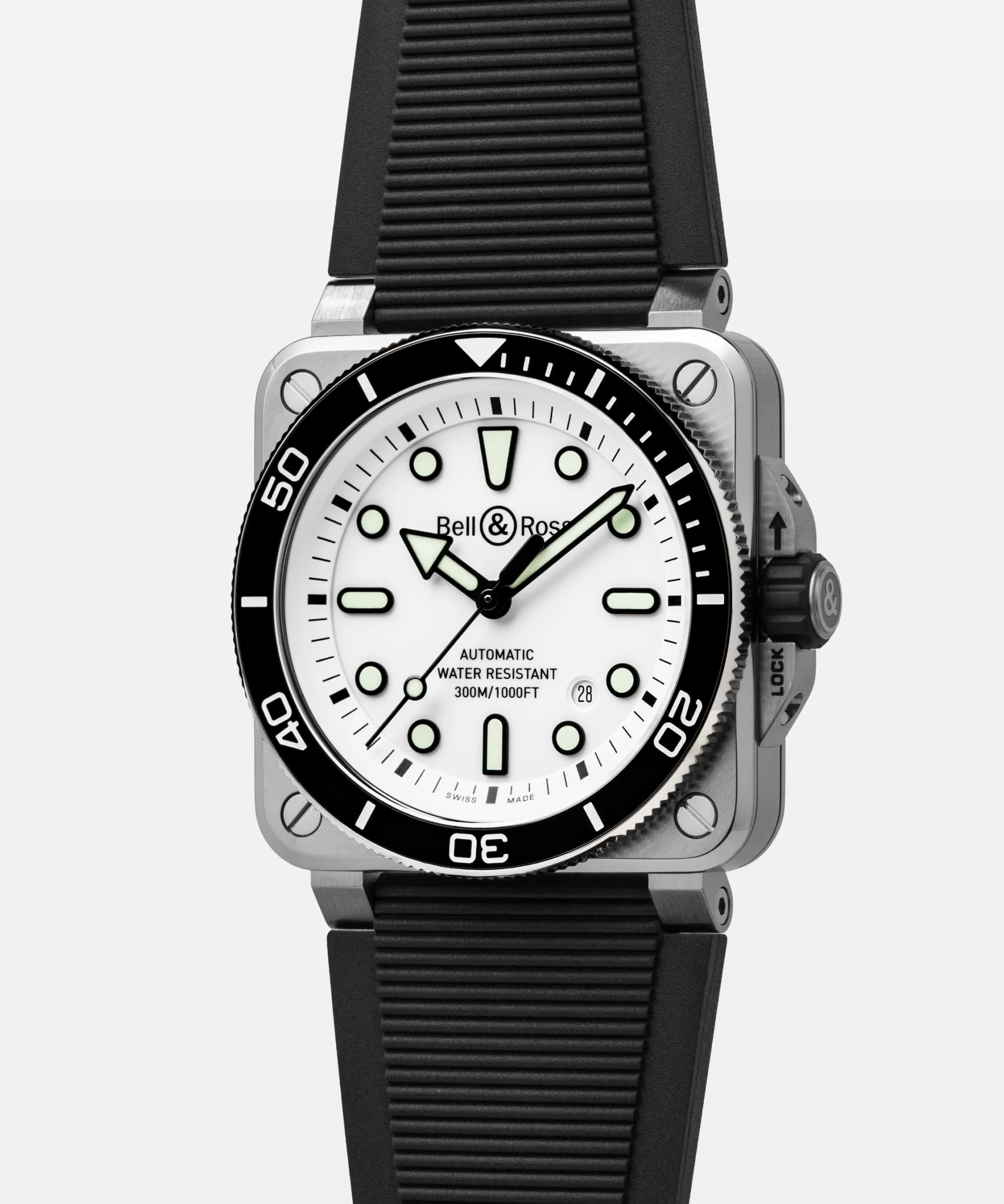 BR-03 Diver White Steel - Image 3
