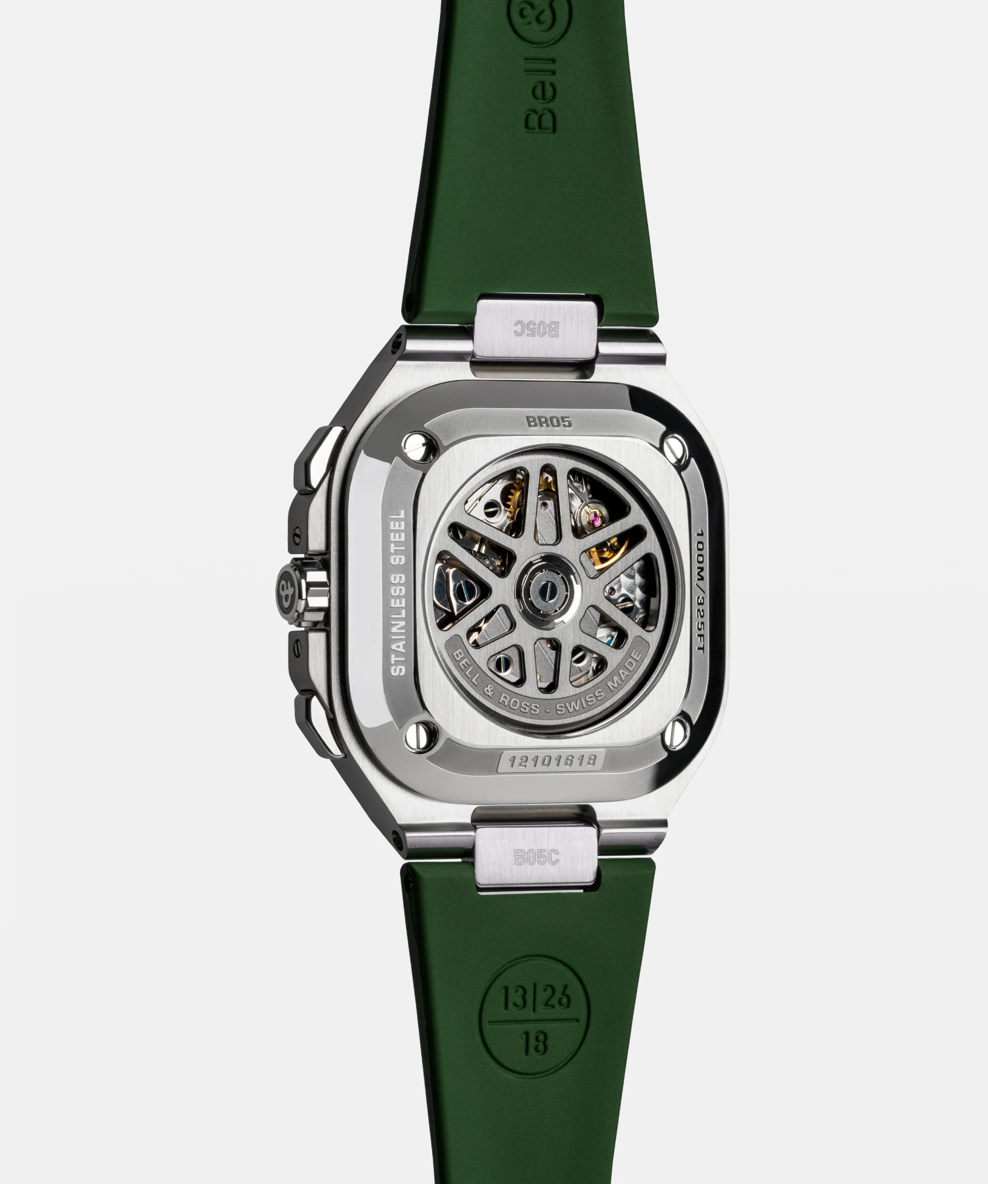 BR-05 chrono green steel - Image 4