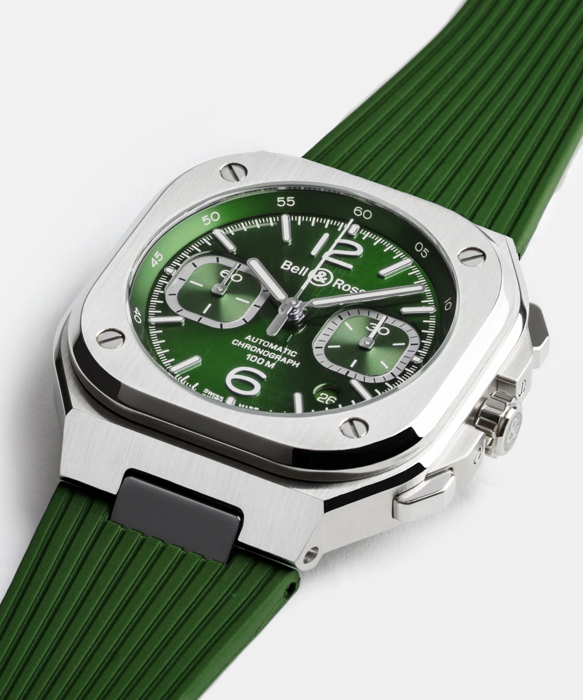 BR-05 chrono green steel - Image 5
