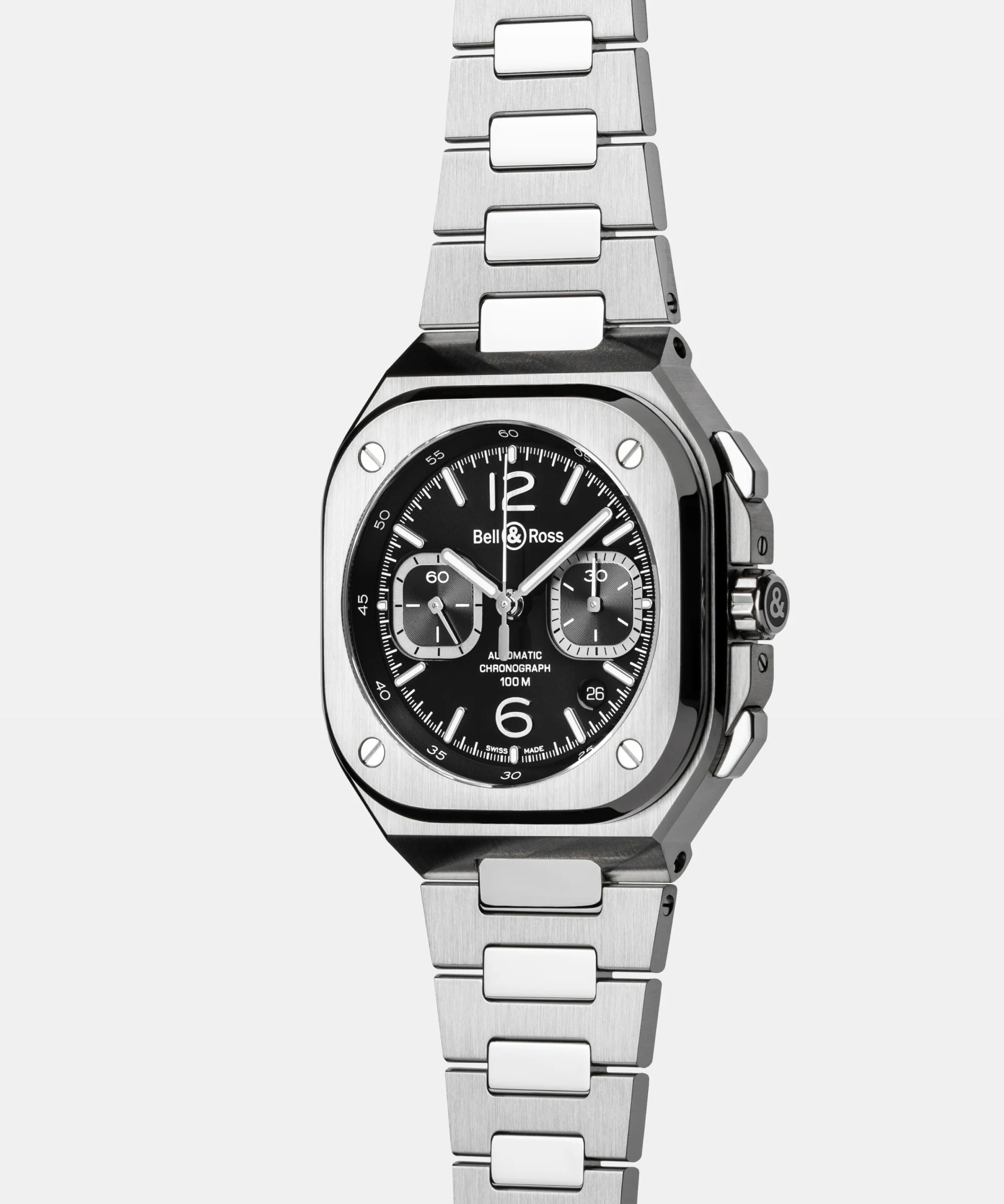 BR-05 Chrono Black Steel - Image 3