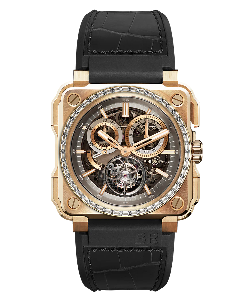 BR-X1 TOURBILLON  ROSE GOLD DIAMONDS