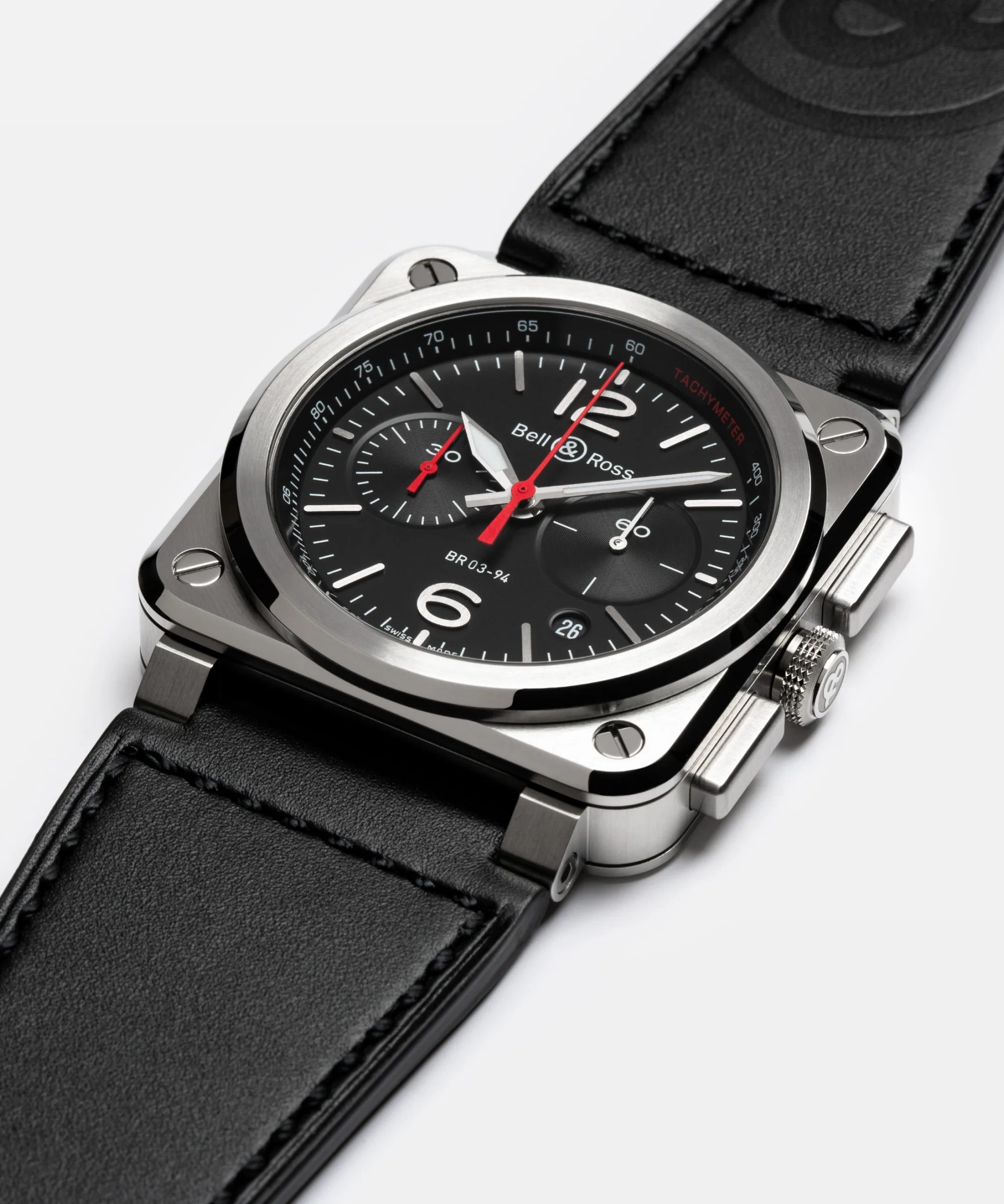 BR-03 Chrono Black Steel - Image 3