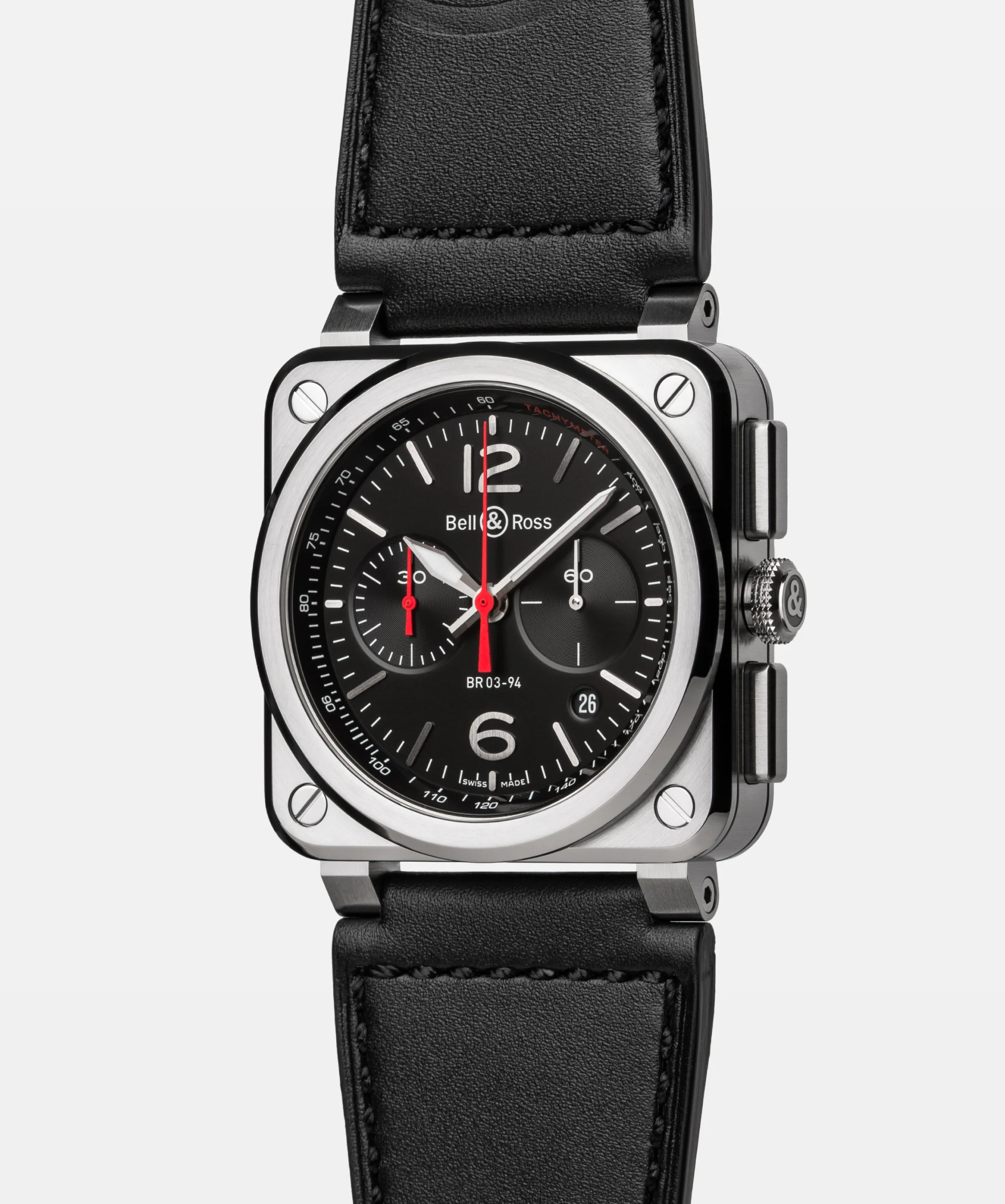 BR-03 Chrono Black Steel - Image 4
