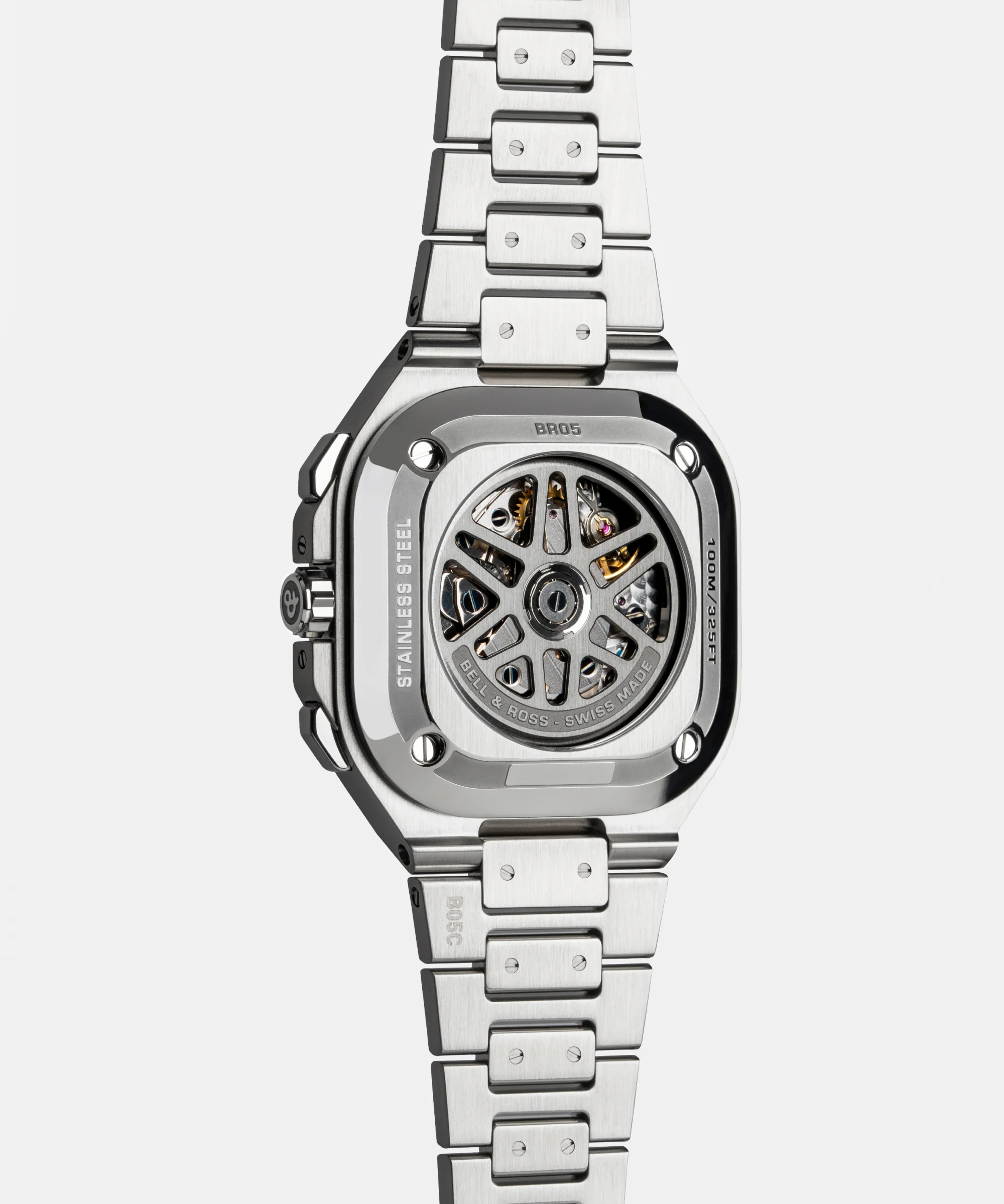 BR-05 Chrono Grey Steel & Gold - Image 5