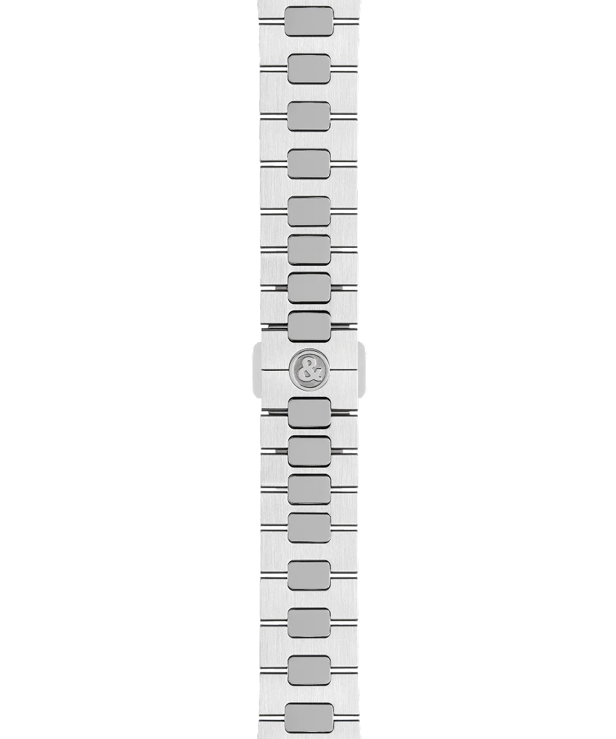 BR-05 - 36mm Bracelet en acier poli et satiné