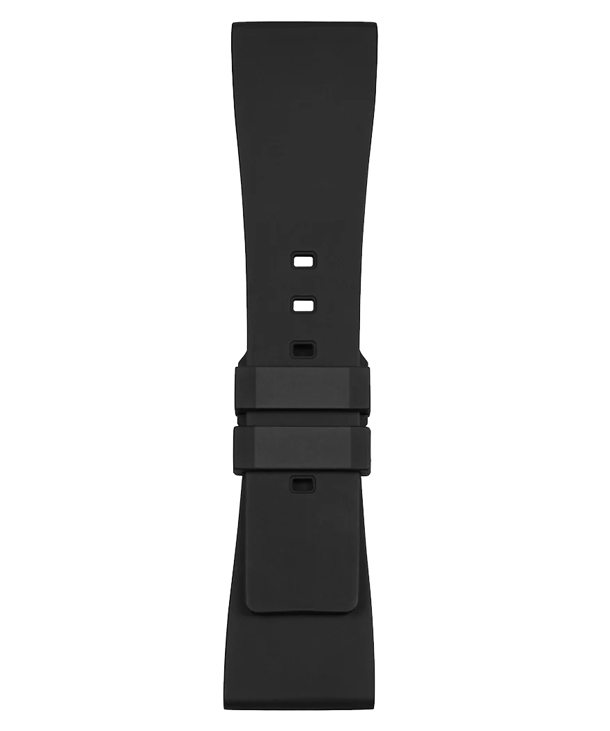 BR-S Bracelet en caoutchouc noir