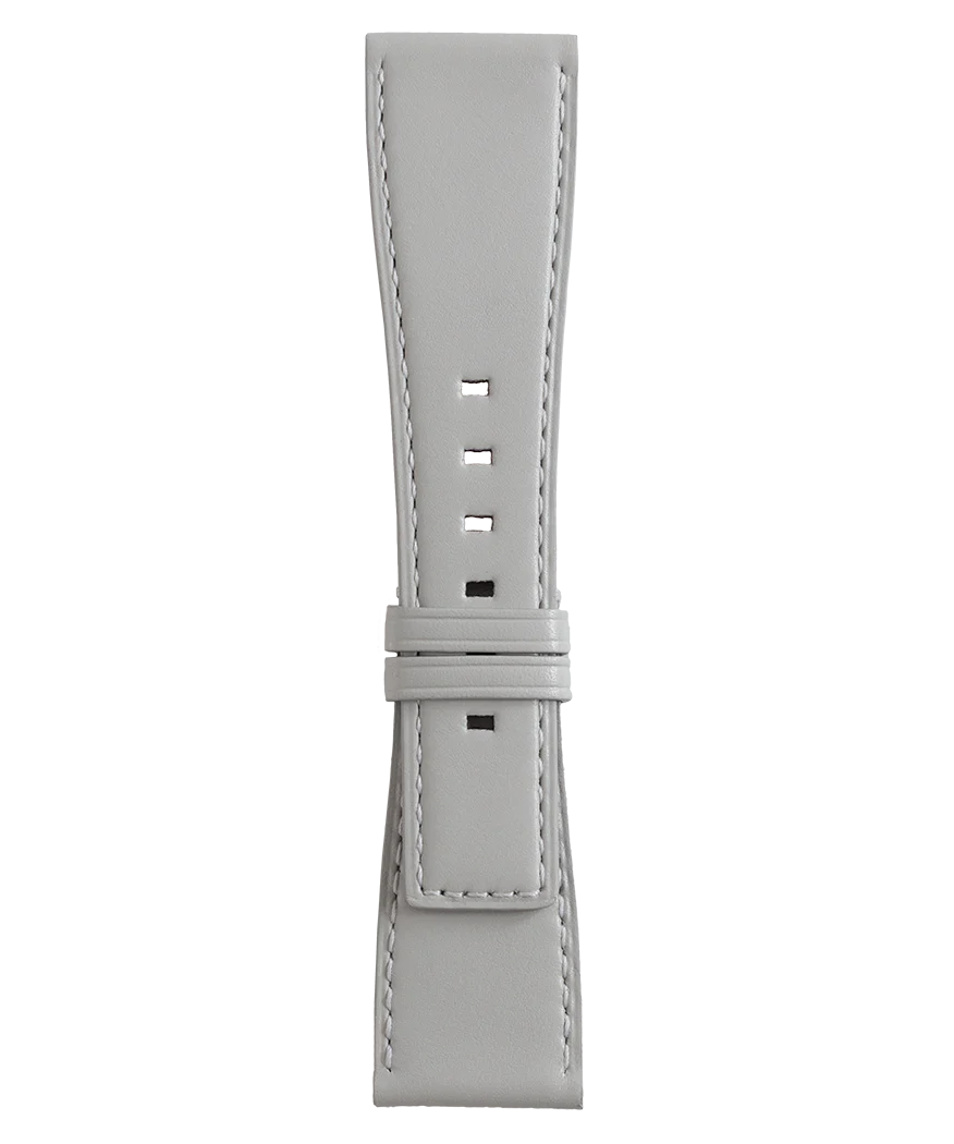 BR-S Bracelet en cuir gris