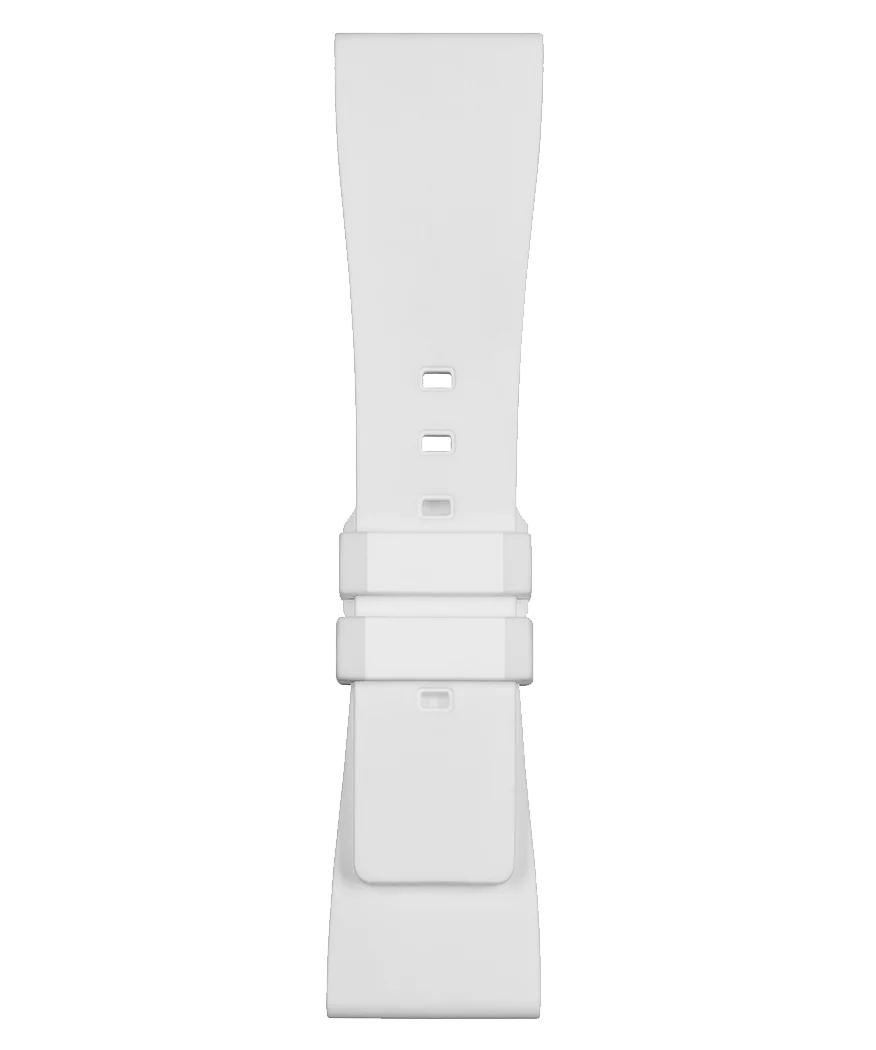 BR-S Bracelet en caoutchouc blanc