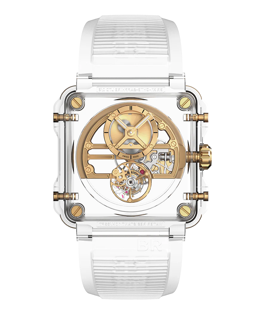 BR-X1 TOURBILLON  SKELETON  SAPPHIRE GOLD