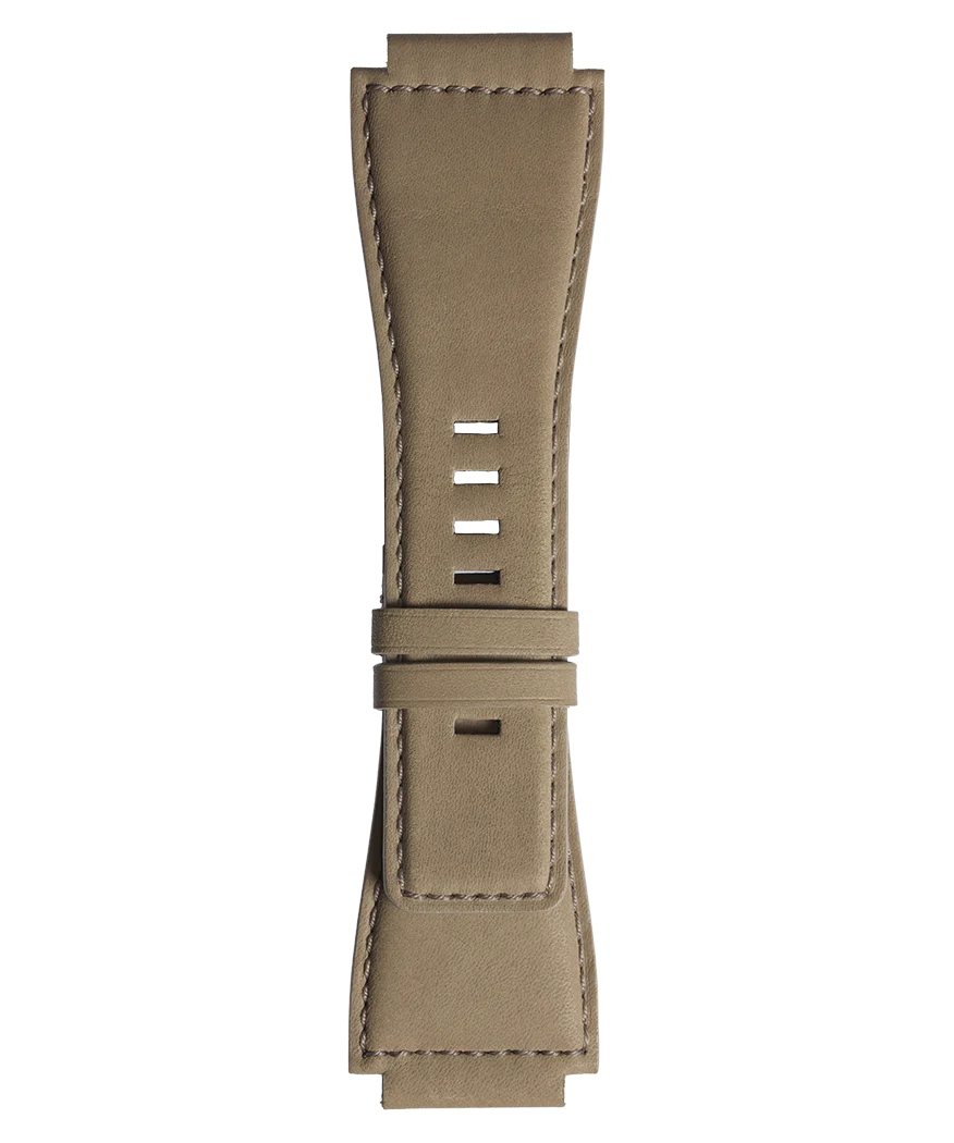 BR-03 - BR-01 - BR-X1 Bracelet en cuir de veau de couleur ivoire