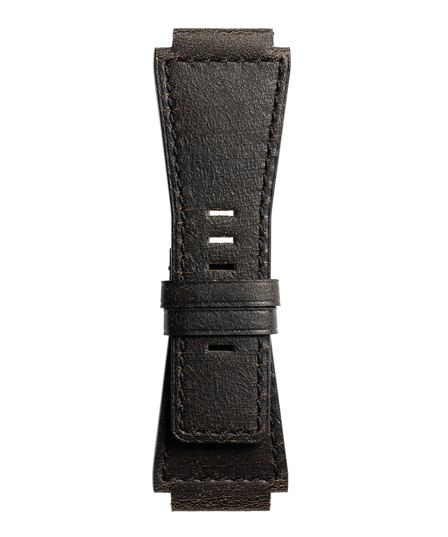 BR-03 - BR-01 - BR-X1 Bracelet en cuir de veau de couleur marron