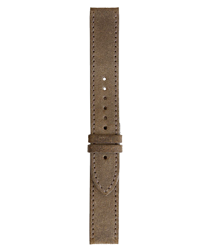 MILITARY WW1 Bracelet en cuir de veau effet vieilli
