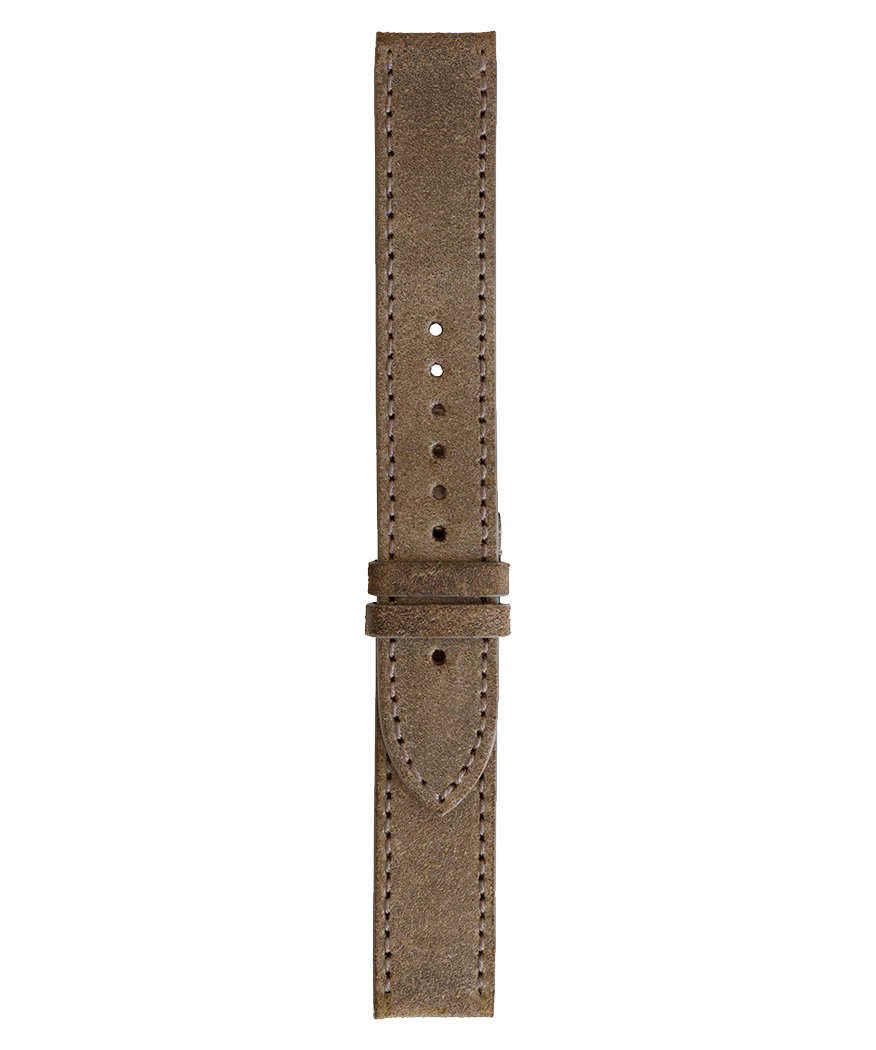 MILITARY WW2 Bracelet en cuir de veau effet vieilli