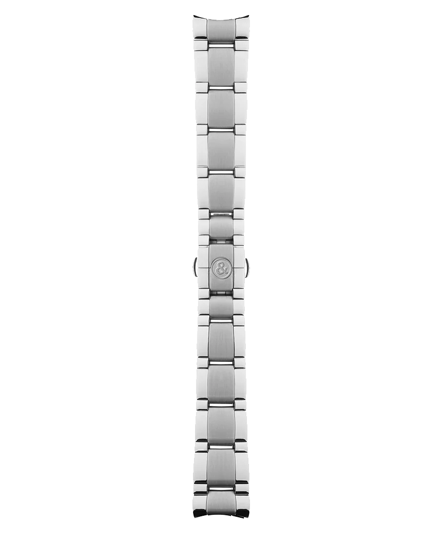 MYSTERY DIAMOND Bracelet en acier poli-satiné