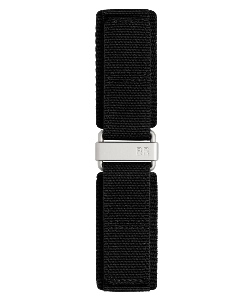 BR-03 BRACELET EN FIBRE SYNTHÉTIQUE NOIRE