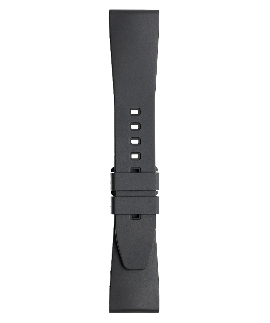 BR 123 - BR 126 - BR V2 - BR V3 Bracelet en caoutchouc noir
