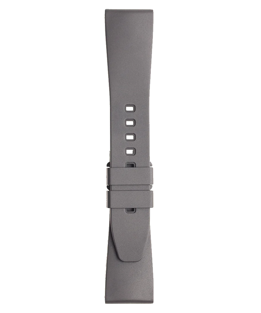 BR 123 - BR 126 - BR V2 - BR V3 Bracelet en caoutchouc gris