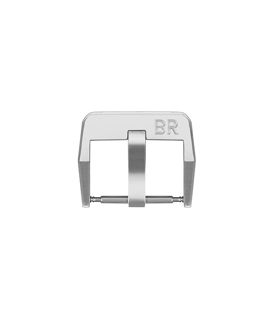 BR-S - BR 123 - BR 126 - BR V2 - BR V3 Boucle ardillon en acier poli-satiné