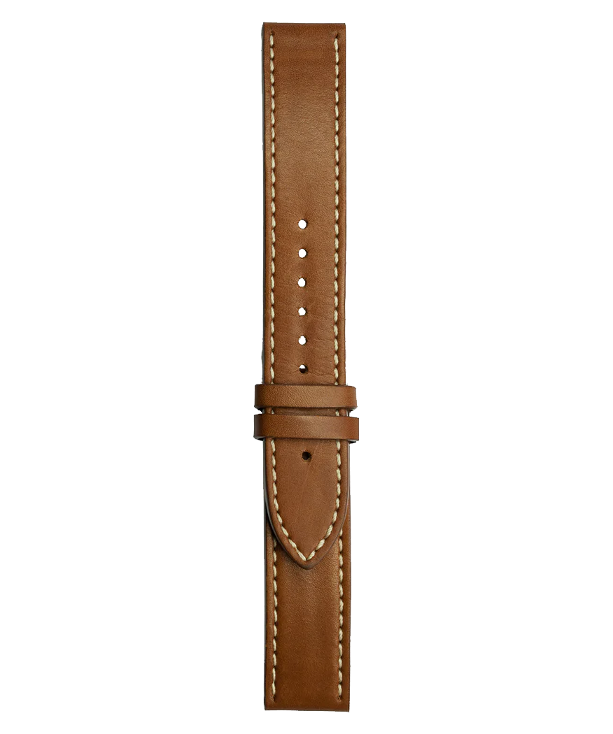 WW1 Bracelet en cuir de veau de couleur marron